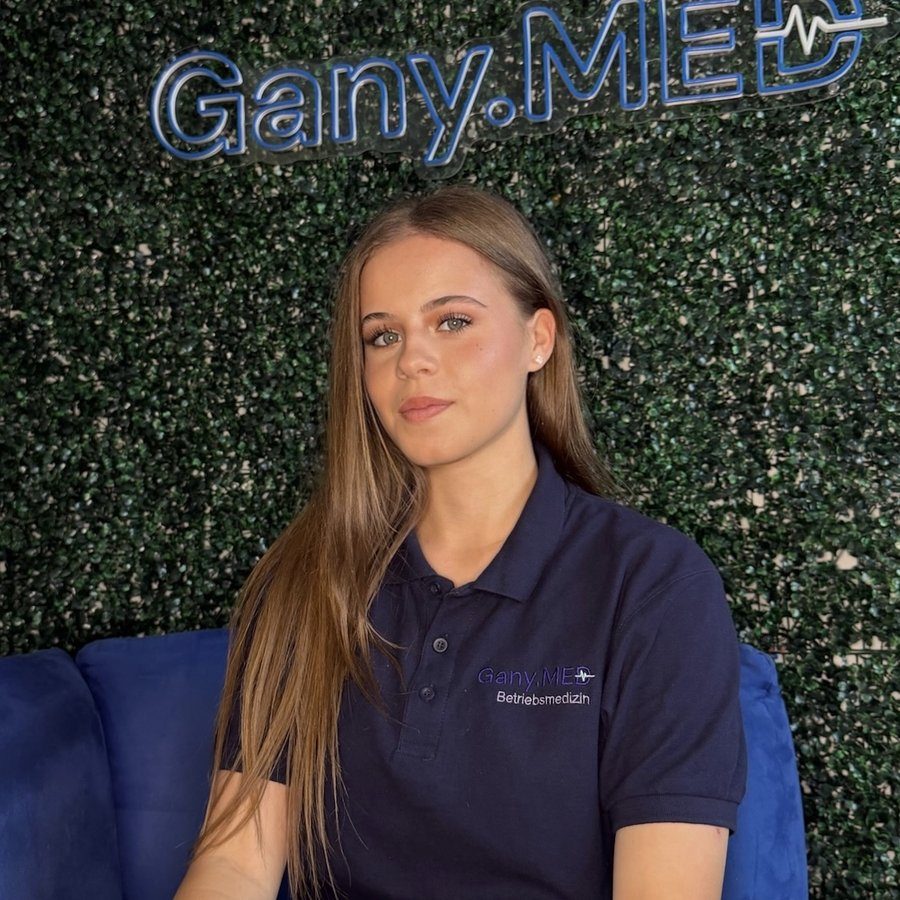 Angelina Kirschmann, Auszubildende bei Gany.MED